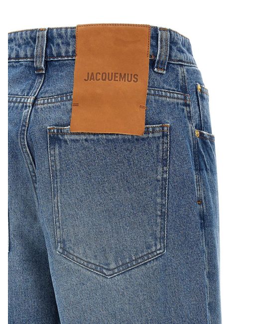 Jacquemus Blue 'Le De-Nîmes Large' Jeans