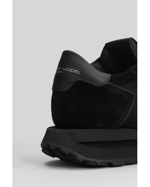 Philippe Model Black Tropez Haute Low Sneakers for men
