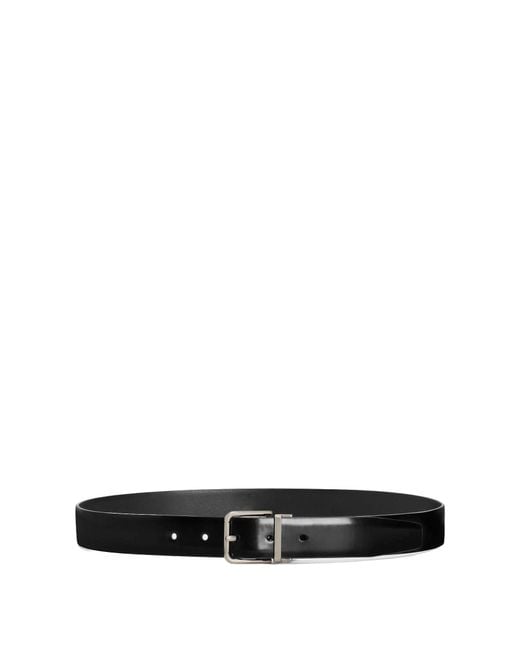 Dolce & Gabbana White Belts Leather for men
