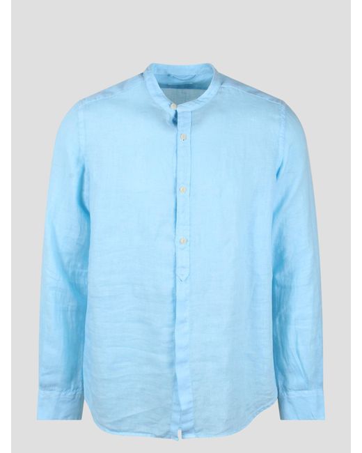 Mc2 Saint Barth Blue Naxos Shirt for men