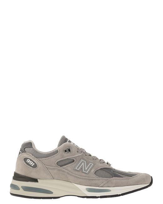 New Balance Gray 991v1 - Sneakers