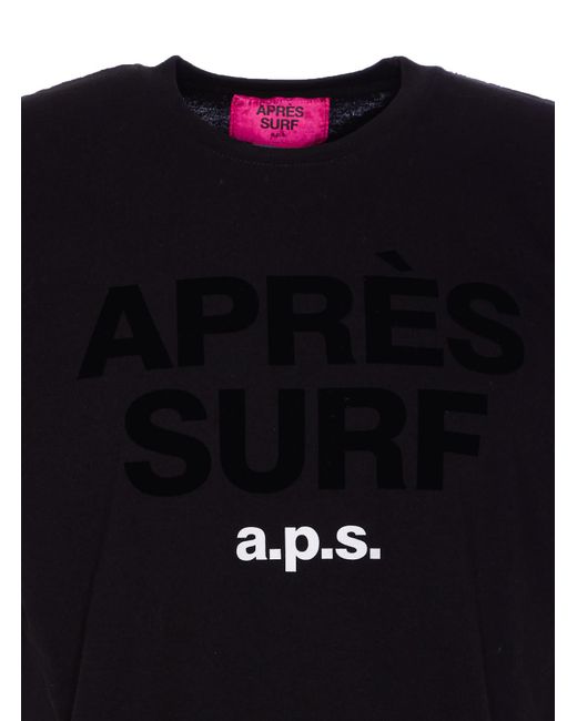 APRÈS SURF Black Beth T-Shirt for men