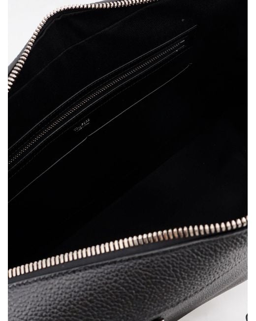 Tom Ford Black Leather Work Bag Laptop & Briefcases for men