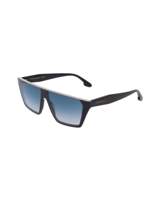 Victoria Beckham Blue Vb683S Logo Sunglasses Accessories