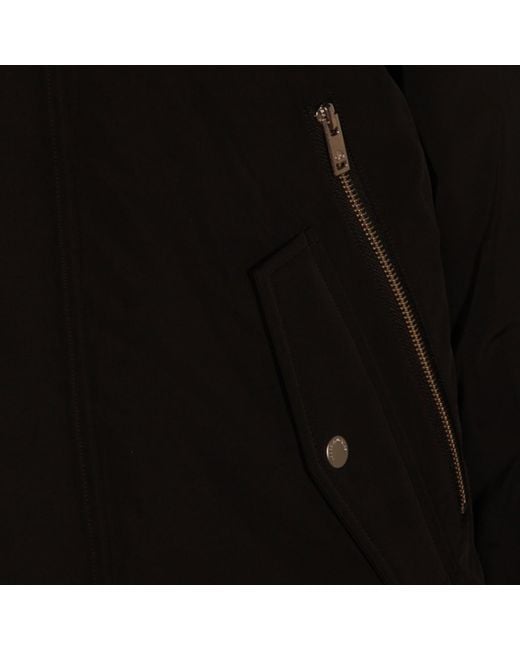 Moose Knuckles Black Down Jacket for men