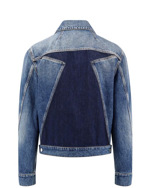 Alexander McQueen Blue Jacket for men