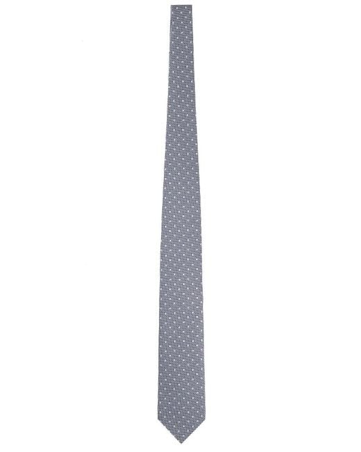 Tom Ford White Printed Silk Tie Ties & Bow for men