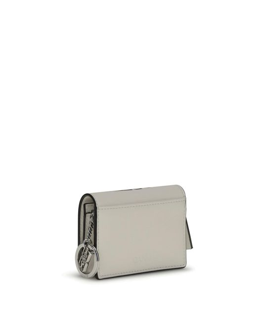 Ganni White Kitty Card Holder