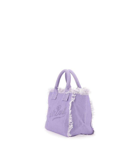 Mc2 Saint Barth Purple Colette24Strass Bag