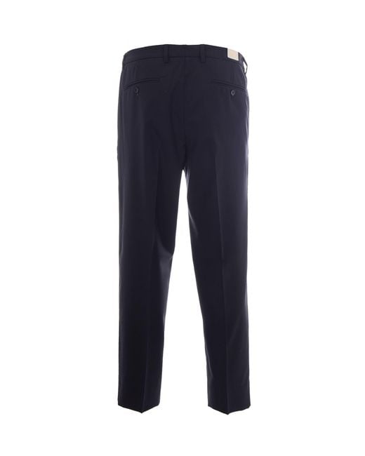 Briglia 1949 Blue Trousers Manhattan Wool Polyester for men
