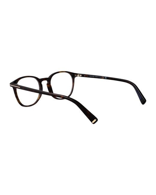 Tom Ford Brown Ft5583-B 052 Acetate Optical