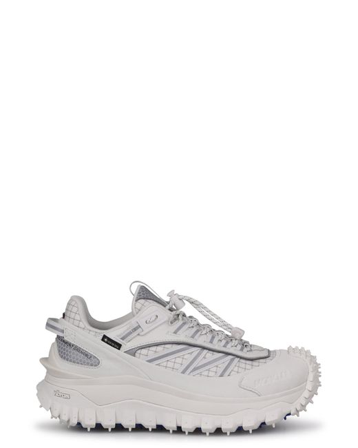 Moncler White Trailgrip Gtx Chunky Sneakers