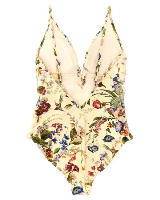 Zimmermann Metallic Patience One-Piece Swimsuit