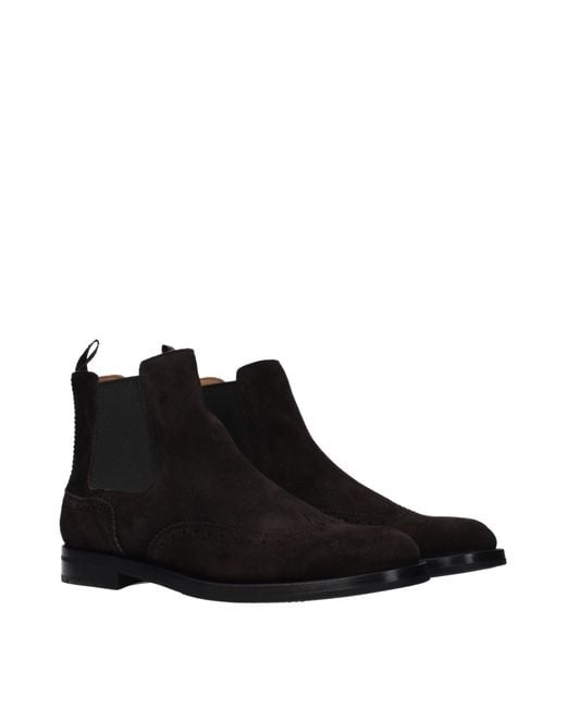 Church's Black Ketsby Suede Ankle Boots