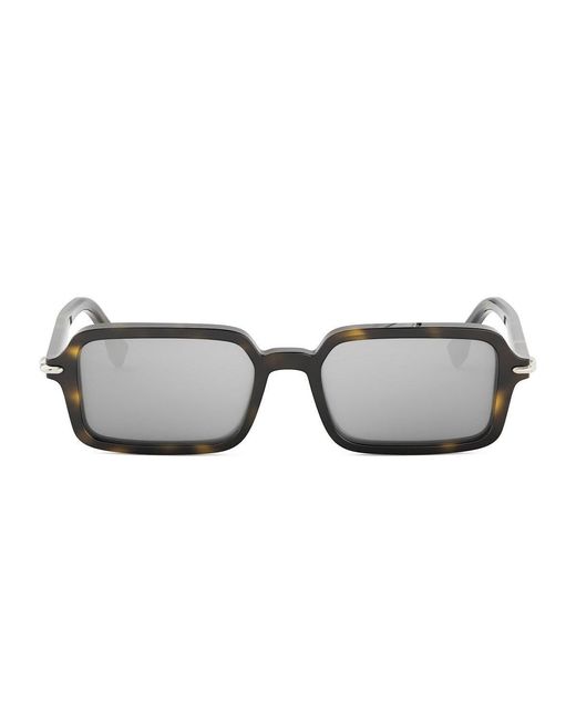 Fendi Gray Selleria Acetato Sunglasses