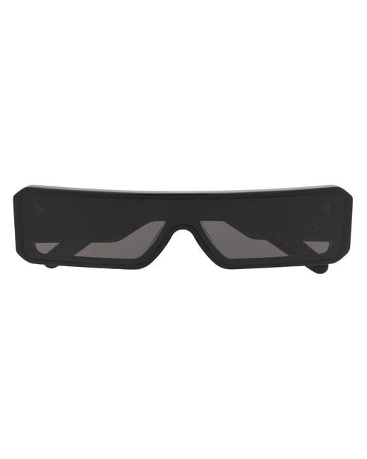 Rick Owens Black Square Sunglasses