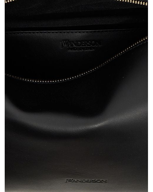 J.W. Anderson Black 'Jwa Corner' Handbag