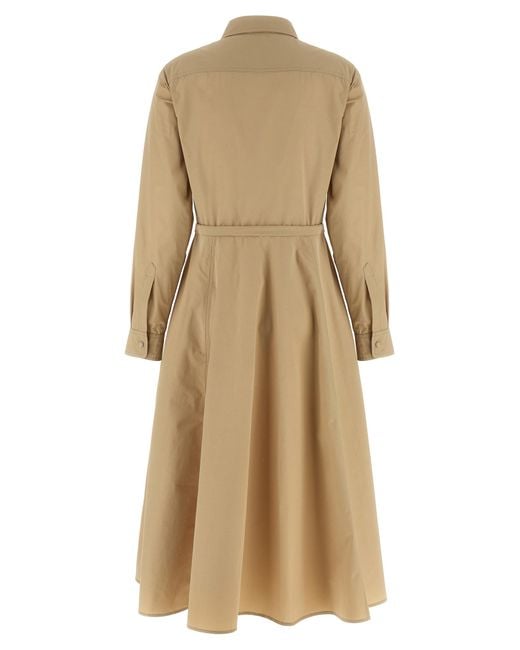 Moncler Natural Chemisier Dress