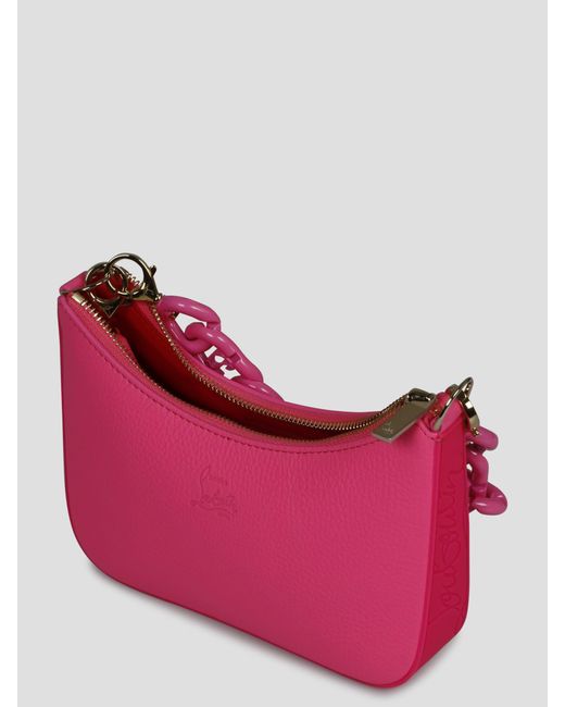 Christian Louboutin Pink Loubila Chain Mini Bag