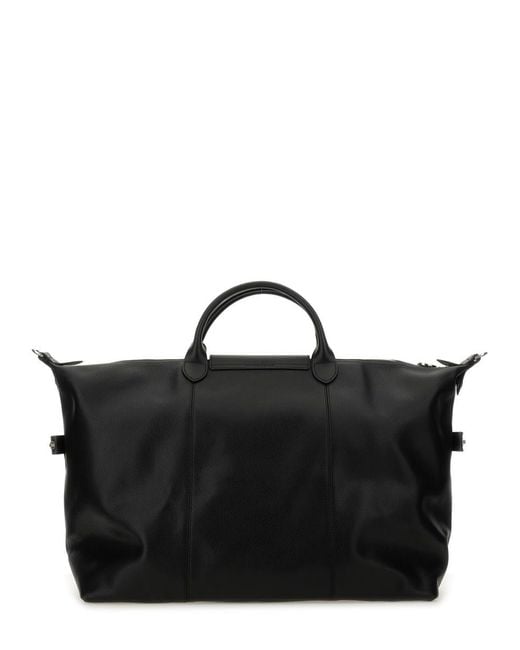 Longchamp Black Duffel Bag
