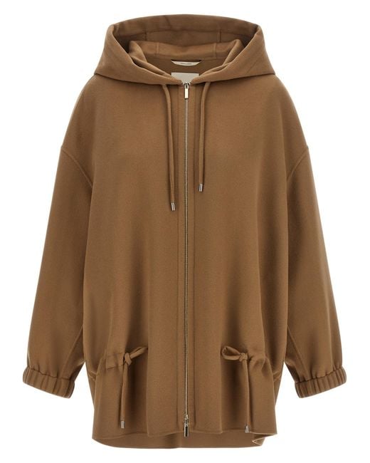 Max Mara Brown Wool Coat Clothing
