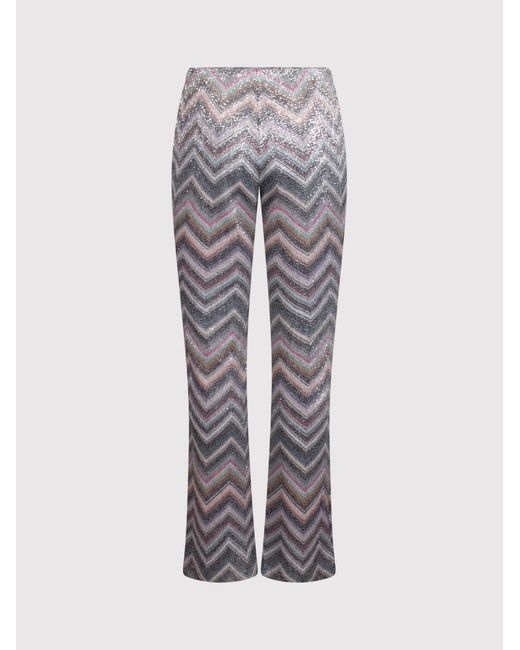 Missoni Gray Flared Trousers