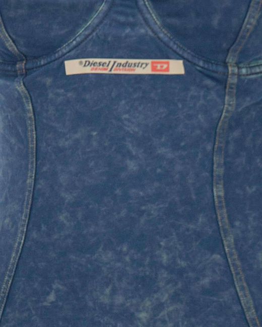 DIESEL Blue Bustier Tilda Main: Cotton Tops