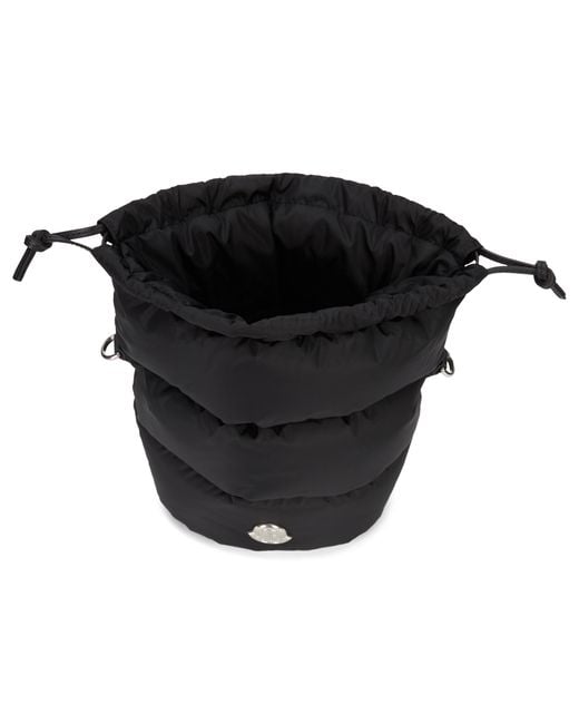 Moncler Black Bucket Bag Caradoc Polyamide