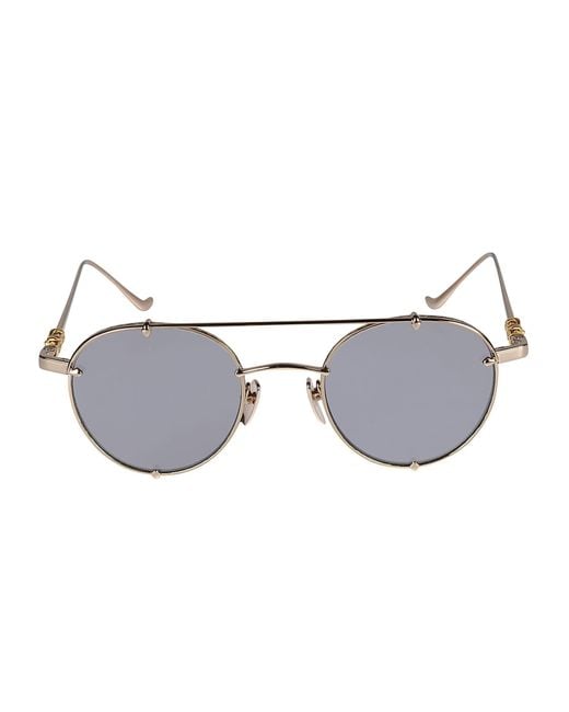 Chrome Hearts Gray Oralgami Sunglasses for men