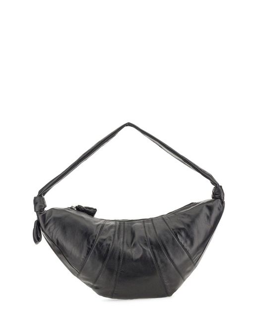 Lemaire Metallic Shoulder Bag Croissant