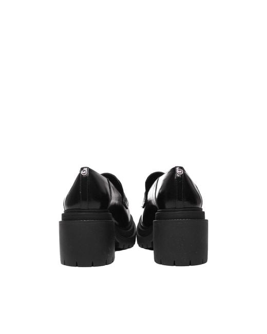 michael kors loafers black
