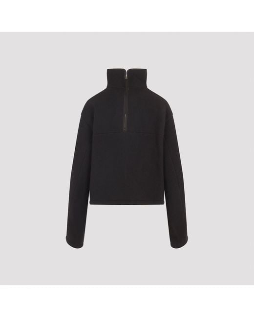 Carven Black Zipped Blouson