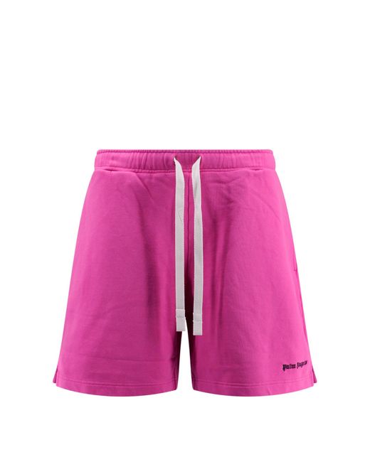 Palm Angels Pink Bermuda Shorts for men