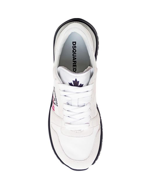 DSquared² White Running Sneaker