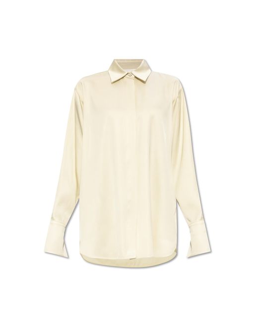 Jil Sander Natural Loose-Fitting Shirt