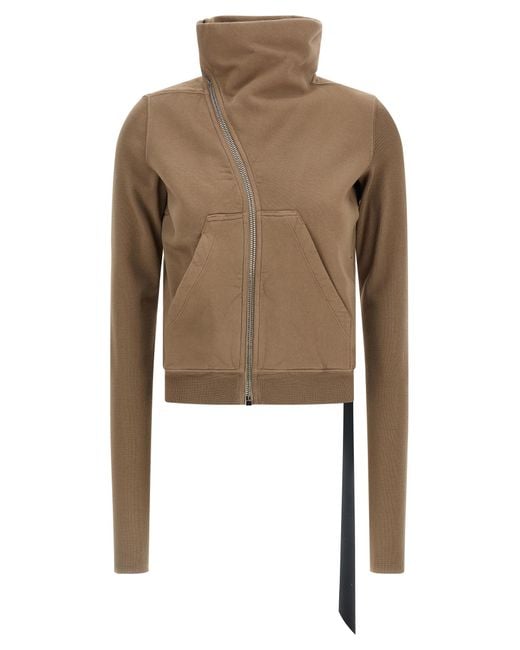 Rick Owens Natural 'Mountain Sweat' Sweatshirt