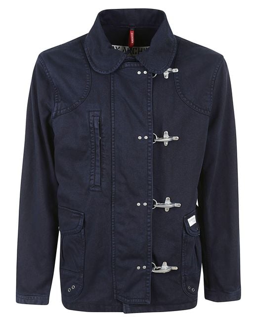 Fay Blue Three-Hook Spring Jacket for men