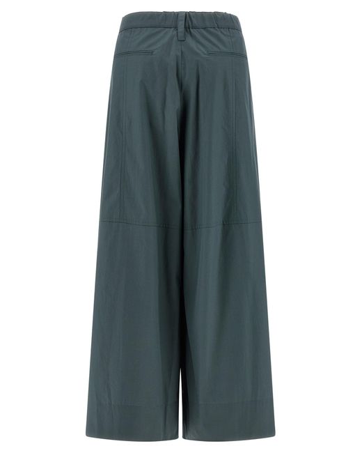 Max Mara Green Smmgufo Pants Cotton