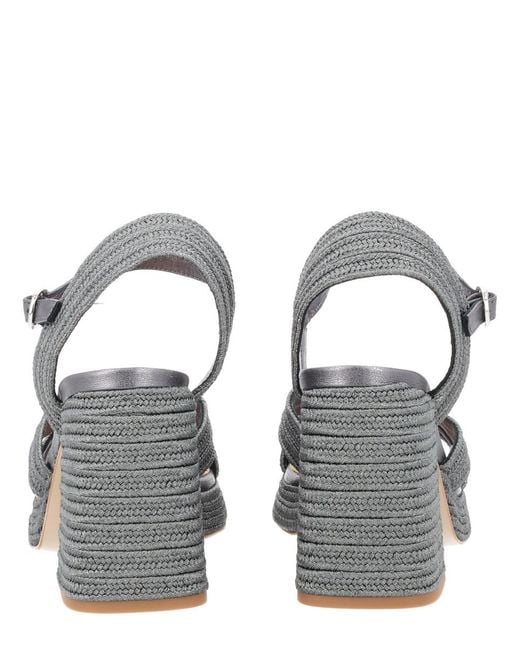 Castaner Blue Valley Sandals Polyester Ovine Leather