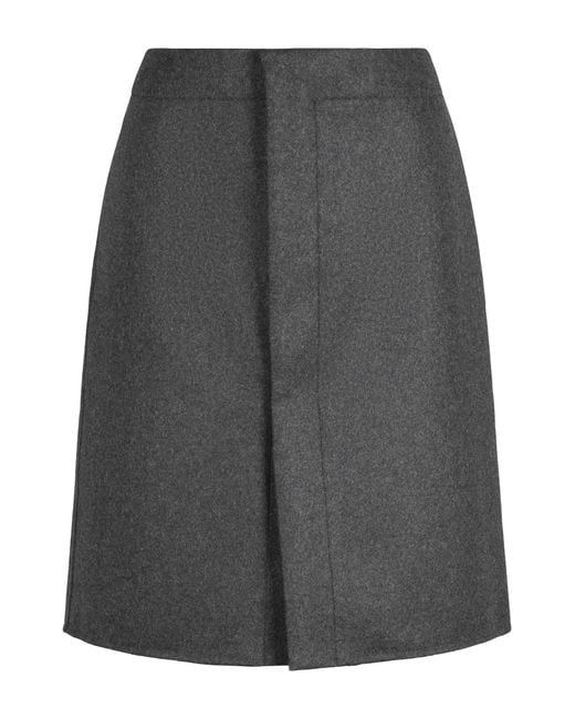Tod's Gray Skirt Cashmere