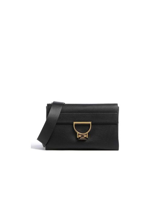 Coccinelle Black Arlettis Medium Bag