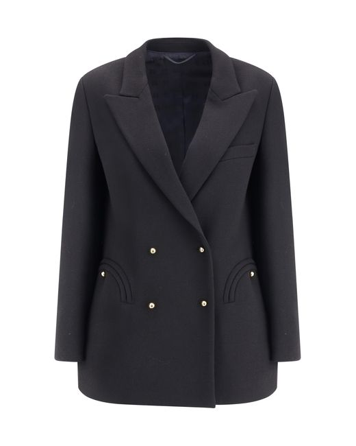 Blazé Milano Blue Resolute Everyday Blazer Jacket Fleece Wool Ovis Aries Blazers & Vests