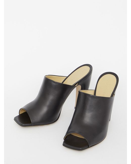 Bottega Veneta Gray Canalazzo Sandals