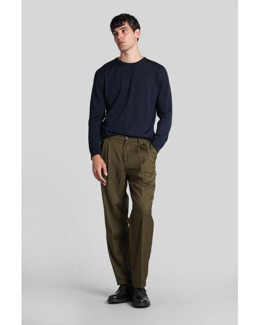 Barena Green Drapier Pants for men