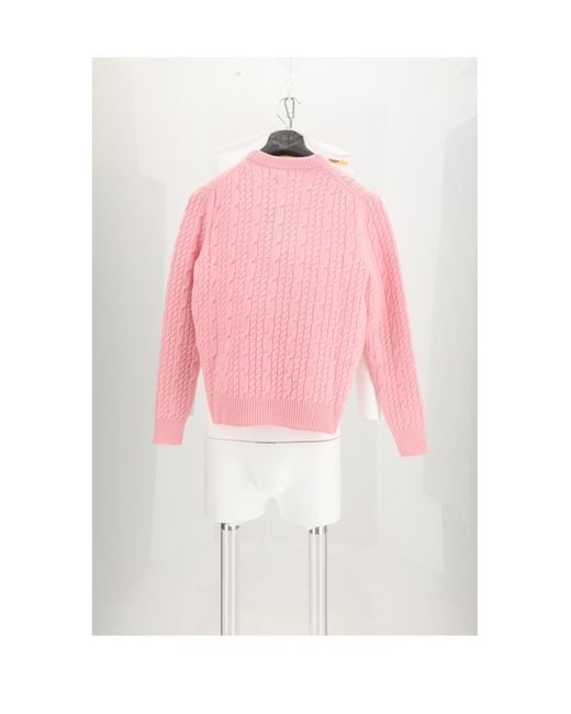 Dior Pink Knit Jumper Cashmere (Capra Hircus) for men