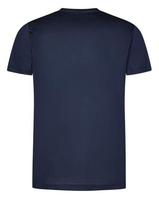 Low Brand Blue T-Shirt for men