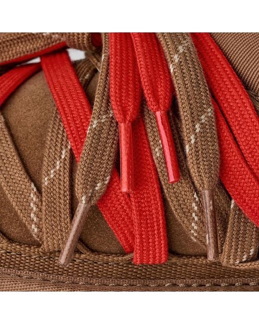 Ugg Red Lace Mules Suede Leather for men