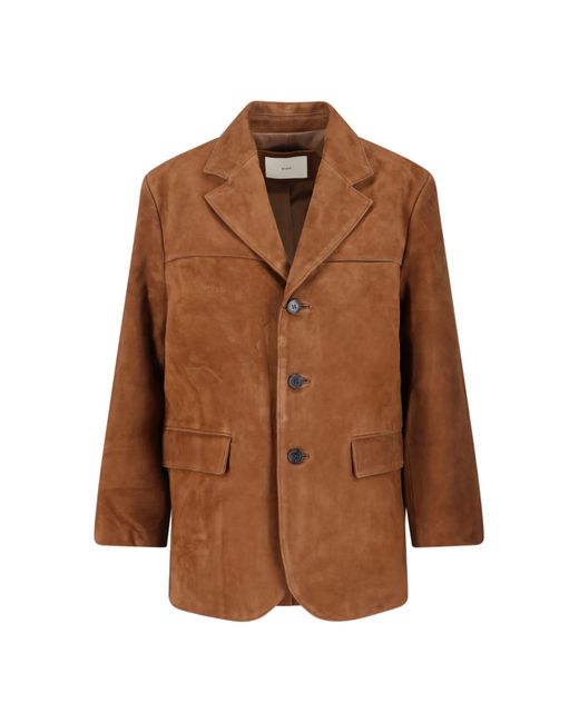 DUNST Brown Suede Jacket