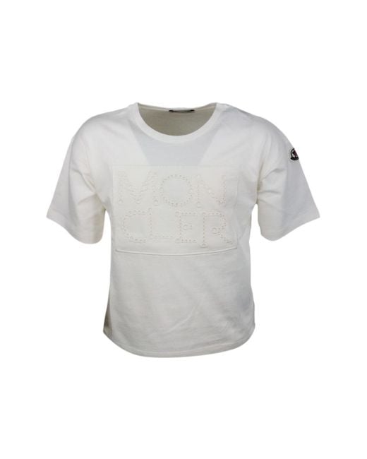 Moncler Gray T-Shirts And Polos 100Co