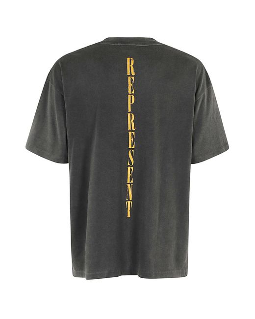 Represent Black Reborn T Shirt for men